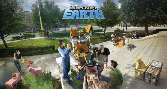 Minecraft Earth z rozszerzoną rzeczywistością wreszcie pojawił się w polskim App Store polecane, ciekawostki Wideo, skąd pobrać Minecraft Earth, Minecraft Earth, iPhone, iPad, download  Minecraft Earth z rozszerzoną rzeczywistością pojawił się wreszcie w polskim App Store. Od teraz użytkownicy mogą przenosić wirtualny Minecraft do prawdziwego świata. MinecraftVR 650x350