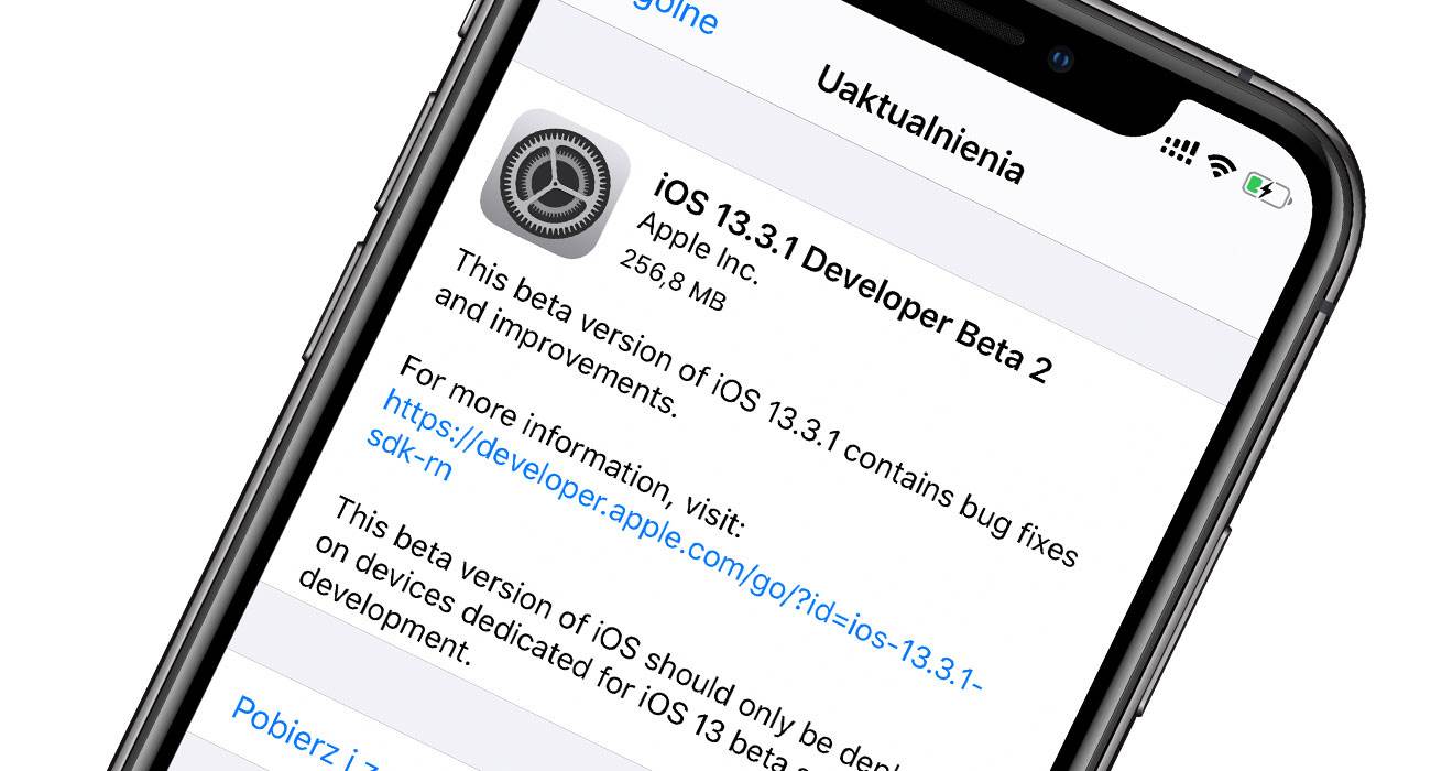 Drugie deweloperskie bety systemów iPadOS 13.3.1 i iOS 13.3.1 dostępne do pobrania polecane, ciekawostki zmiany, Update, lista zmian, iPadOS 13.3.1 beta 2, iOS 13.3.1 beta 2, co nowego, Apple, Aktualizacja  Po blisko miesiącu przerwy, właśnie Apple udostępniło deweloperom drugie testowe bety 13.3.1 i iPadOS 13.3.1. iOS1331beta2