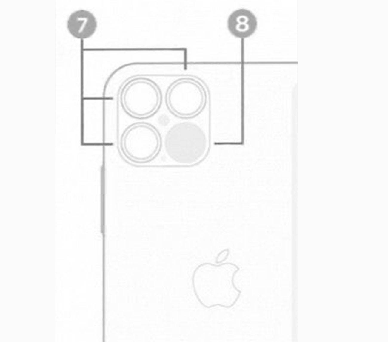 W sieci pojawił się szkic zdradzający wygląd tylnego aparatu iPhone 12 Pro polecane, ciekawostki szkic, iPhone 12 Pro, Apple, aparat  Do sieci trafił szkic pokazujący jak będzie wyglądać tylny aparat iPhone 12 Pro ze skanerem LIDAR. iPhone121