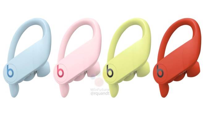 Słuchawki Powerbeats Pro w czterech nowych kolorach trafią do sprzedaży na początku czerwca polecane, ciekawostki Powerbeats Pro 2020, Powerbeats Pro, nowe kolory, Apple  Niemiecki portal WinFuture opublikował informacje zdradzającą datę premiery nowej kolekcji słuchawek Powerbeats Pro. Pbeats 1