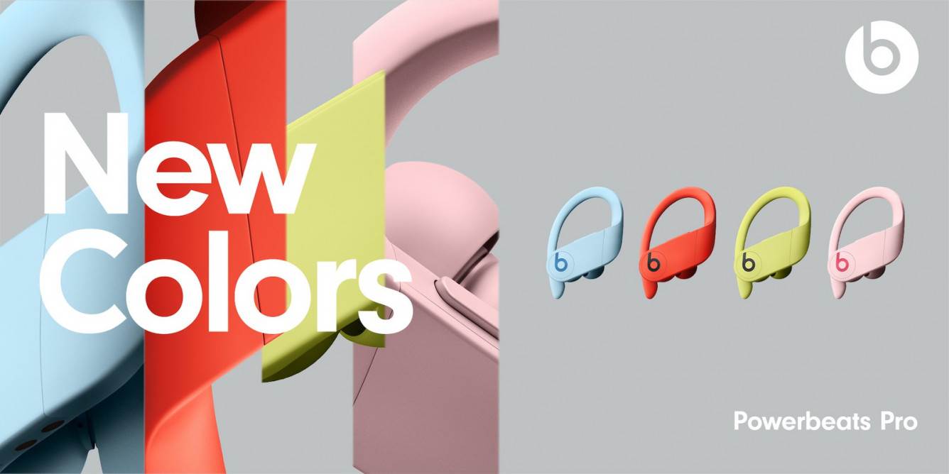 Beats przedstawia nową kolekcję Powerbeats Pro polecane, ciekawostki Beats, Apple  Beats (własność Apple) oficjalnie zaprezentowała wczoraj nową kolekcję bezprzewodowych słuchawek Powerbeats Pro w czterech kolorach. powerbeats pro new colors