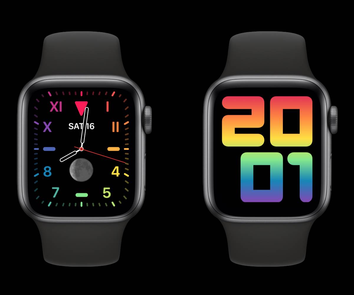 Deweloperzy odkrywają nowe tarcze w watchOS 6.2.5 beta 5 polecane, ciekawostki watchOS 6.2.5, tęczowe tarcze, Apple Watch  Wydana kilka dni temu watchOS 6.2.5 beta 5 wprowadza nowe tęczowe tarcze do zegarka Apple Watch. Nowe tarcze zegarków używają pastelowych kolorów. rainbow california
