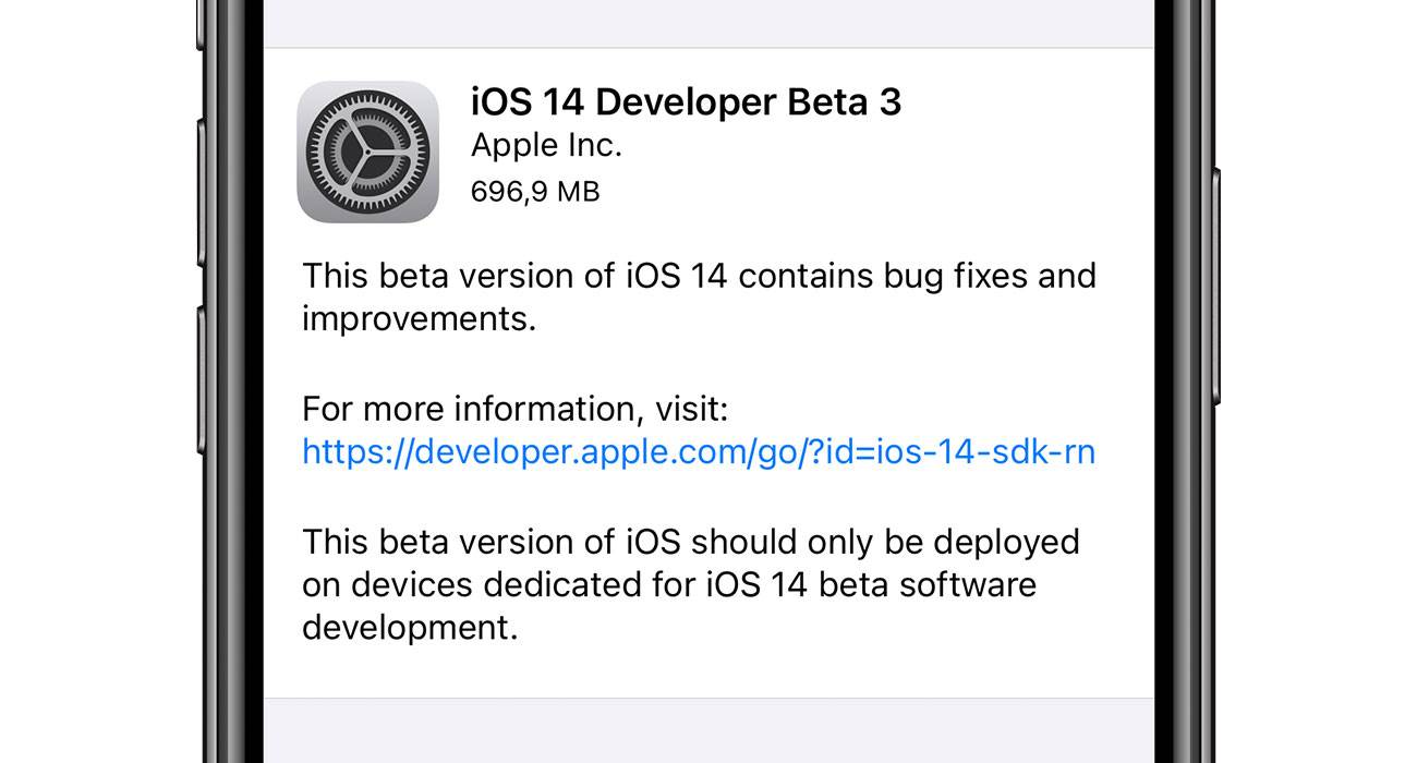 iOS 14 beta 3 dostępna do pobrania - lista zmian polecane, ciekawostki zmiany, Update, nowości w iOS 14 beta 3, nowosci, lista zmian, iOS 14 beta 3, iOS 14 beta, co nowego w iOS 14 beta 3, co nowego, Apple, Aktualizacja  Od czasu wypuszczenia drugiej bety iOS 14 minęły nieco ponad dwa tygodnie, więc zgodnie z tradycją Apple udostępniło deweloperom trzecią betę iOS 14. Lista zmian i nowości w iOS 14 beta 3 poniżej. iOS14beta3