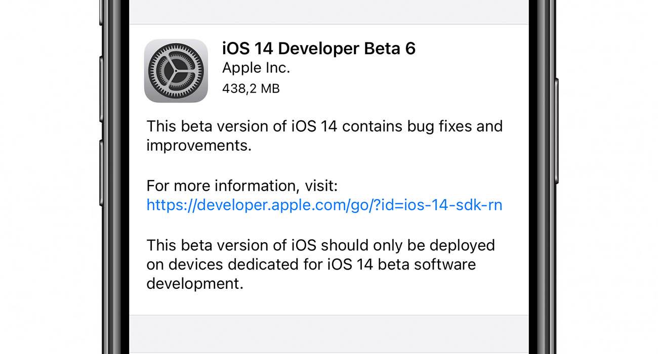 lista zmian i nowości w iOS 14 beta 6
