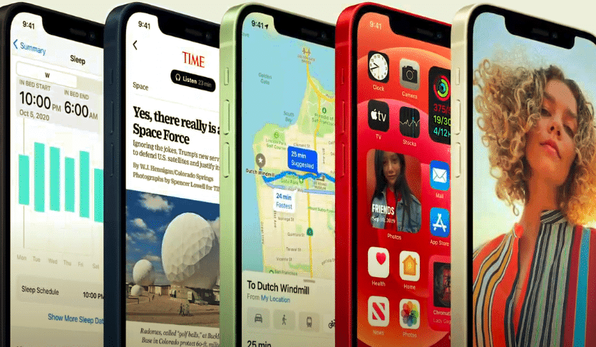 iPhone 12 i iPhone 12 mini z 5G, ekranem OLED i nowym wyglądem oficjalnie zaprezentowane polecane, ciekawostki wszystko o iPhone 12 mini, Specyfikacja, oficjlanie, oficjalnie, iPhone 12 mini, iPhone 12, ceny, Apple  Firma Apple przedstawiła dziś iPhone'a 12 mini i iPhone'a 12 z panelami OLED i łącznością 5G.  iphone 12 front