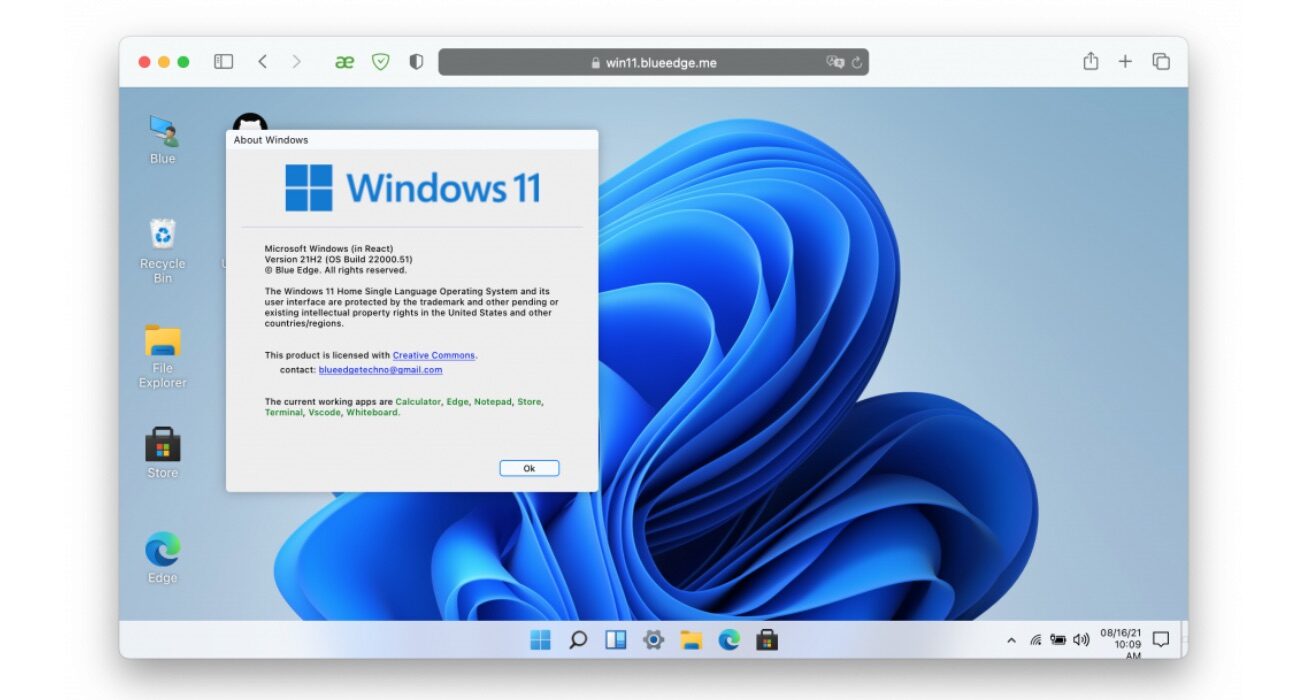 Przetestuj Windows 11 bez instalacji na komputerze! ciekawostki windows 11 w przeglądarce, Windows 11, sprawdz wyglad, jak wygląda Windows, jak przetestować windows 11  Chcesz sprawdzić jak wygląda i jak działa system Windows 11, ale nie chcesz instalować go na swoim komputerze? Jest to możliwe. Jak? Już wyjaśniamy. win11 3 1300x700