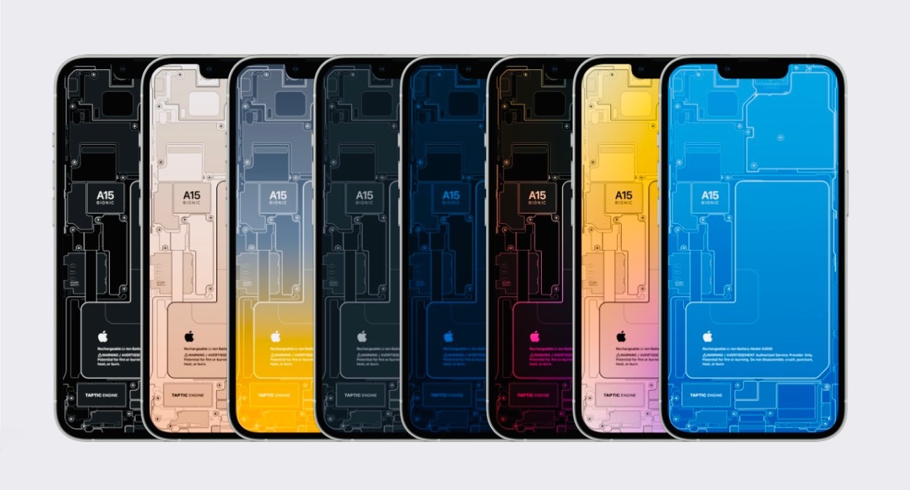 Świetne tapety pokazujące wnętrze iPhone 13 | 13 Pro ciekawostki wnetrze iphone 13 pro, Tapety  The Basic Apple Guy opublikował tapetę przedstawiającą wewnętrzną strukturę iPhone 13 i iPhone 13 Pro. tapety