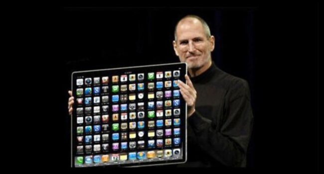 Apple pracuje nad nowym ogromnym iPadem ciekawostki ogromny ipad, ipad zakladany na sciane, ipad z uchwytem na sciane, Apple iPad, 15-calowy ipad  Według najnowszych informacji, Apple pracuje nad nowym ogromnym iPadem, którego można będzie zawiesić na ścianie. ipad 650x350