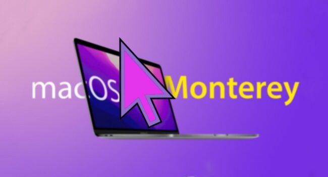 Jak zmienić rozmiar i kolor kursora w macOS Monterey? poradniki, ciekawostki zmiana wielkosci kursora, zmiana koloru kursora, Monterey, macos  Komputerowe systemy firmy Apple nie pozwalają na zbyt wiele zmian. Zwykle wszystko kończy się wyborem tapety, wygaszacza ekranu i jasnego lub ciemnego motywu. monterey 1 650x350