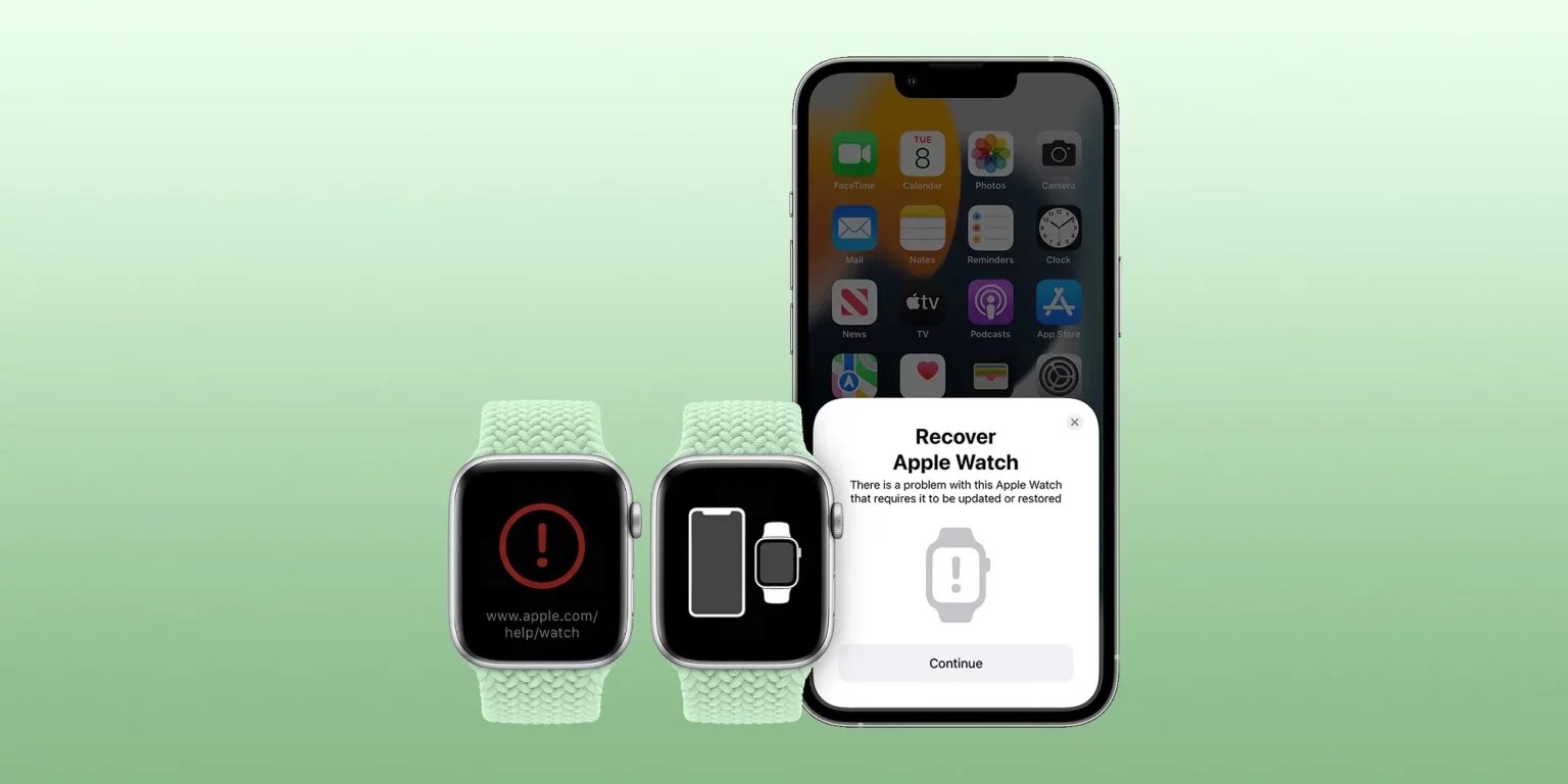 Apple dodaje nowy tryb przywracania oprogramowania Apple Watch ciekawostki przyrwacanie oprogramowania. w apple watch, bezprzewodowe przywracanie oprogramowania  Jedynym sposobem przywrócenia oprogramowania sprzętowego zegarka Apple Watch w przypadku wystąpienia błędu był serwis gwarancyjny. Dzięki nowym systemom iOS 15.4 i watchOS 8.5 to się wreszcie zmienia! AW