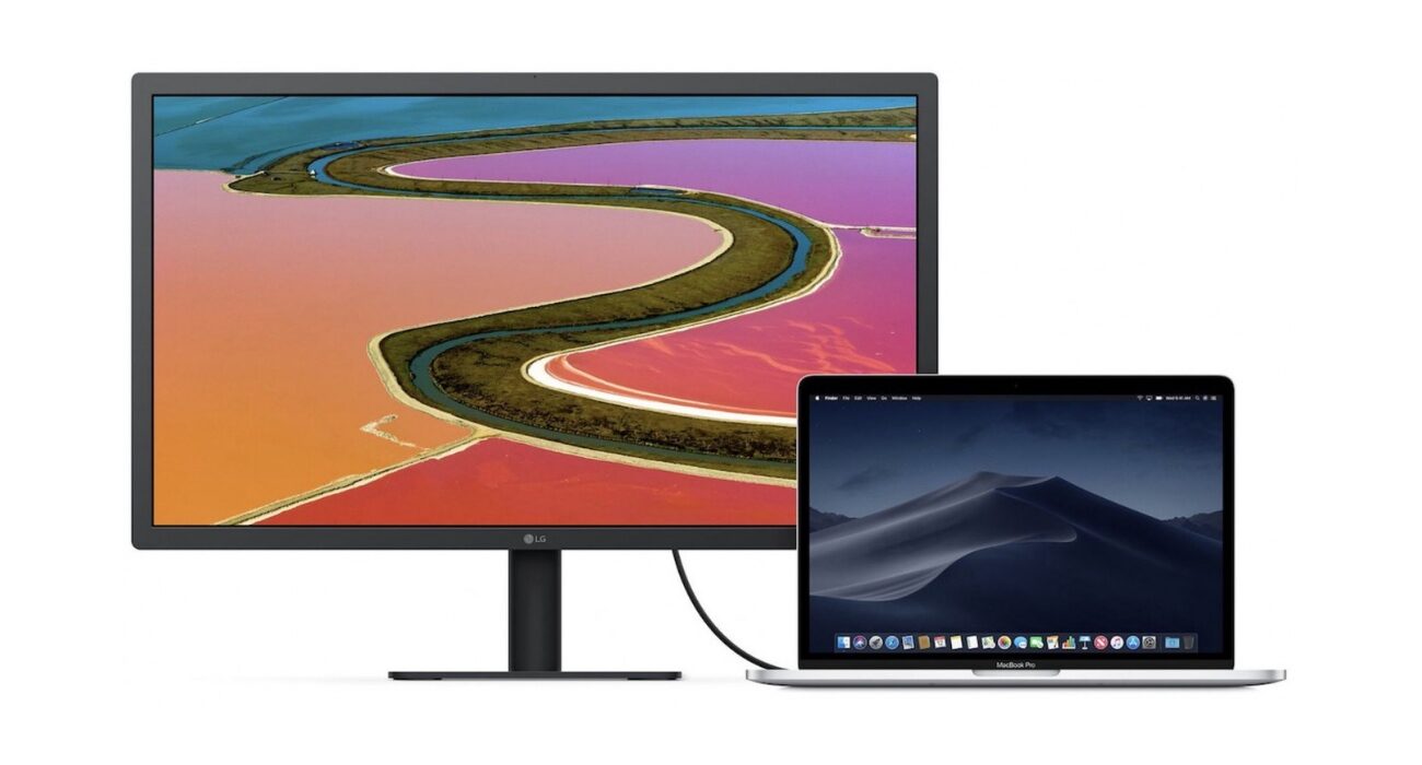 Apple wycofuje ze sprzedaży monitor LG UltraFine 5K ciekawostki LG UltraFine 5K wycofany, LG UltraFine 5K  Apple usunęło ze swojej oferty 27-calowy monitor LG UltraFine 5K, który wcześniej był oferowany użytkownikom komputerów Mac. Teraz firma poleca im Studio Display. LG 1 1300x700