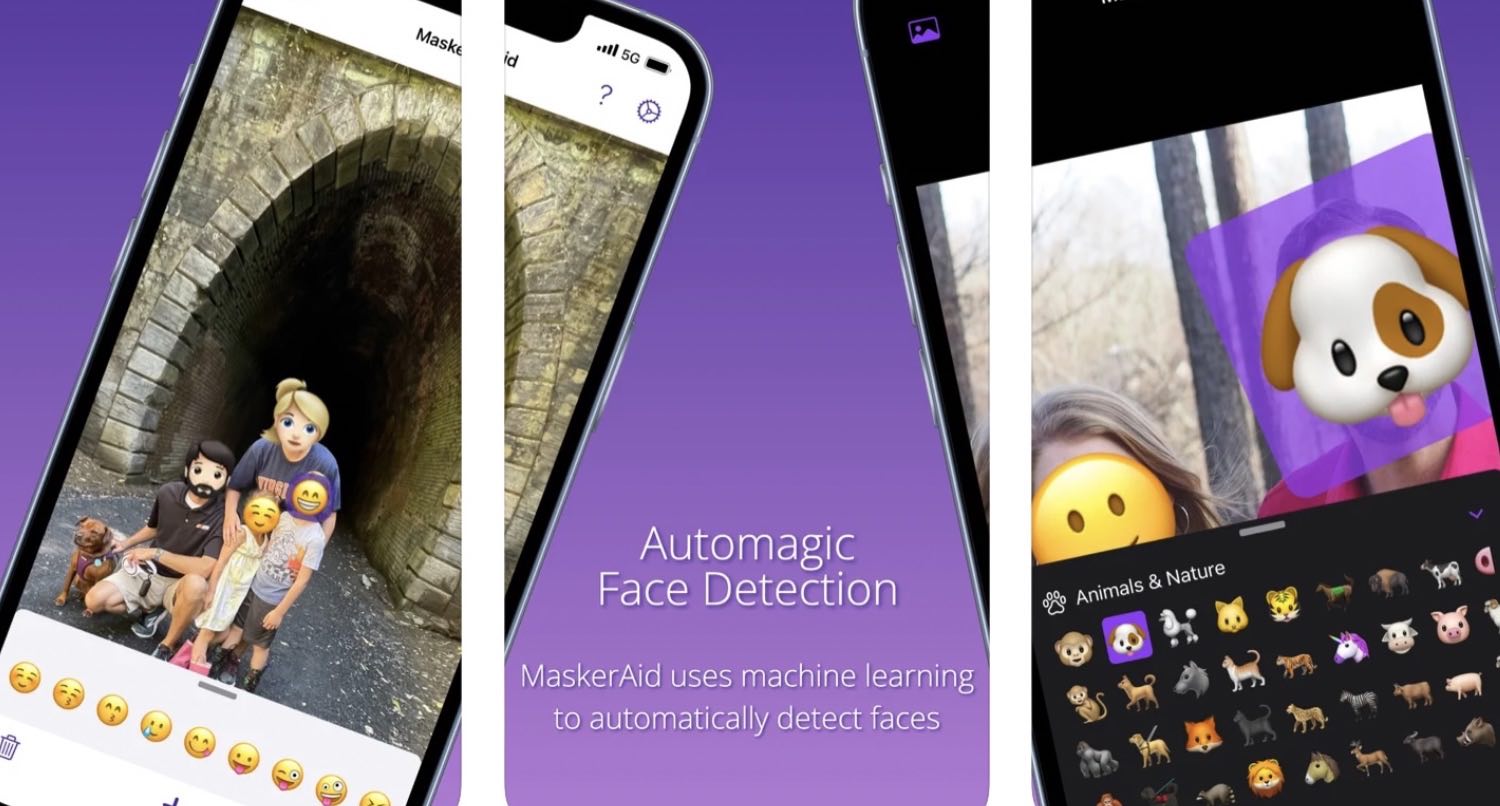 MaskerAid, darmowa apka do ukrywania twarzy za pomocą emoji gry-i-aplikacje, ciekawostki zmien twarz w emoji, MaskerAid, jak ukryc twarz na ios, iPhone  MaskerAid to nowa bezpłatna aplikacja, która pozwala szybko przy pomocy zaledwie kilku ruchów ukryć dowolną twarz za pomocą emoji. Sprawdźcie! emoji 1