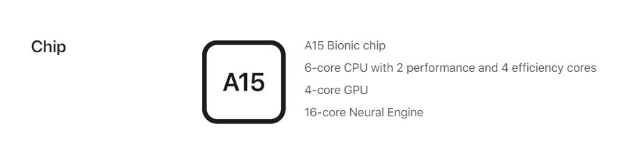 iPhone SE 3 ma 4-rdzeniowy procesor graficzny, taki jak iPhone 13 | 13 mini ciekawostki specyfikacja iPhone SE 3, iPhone SE 3  iPhone SE nowej generacji otrzymał nie tylko 4 GB pamięci RAM , podobnie jak iPhone 13 i 13 mini, ale jego SoC A15 Bionic nie przeszedł żadnych "cięć". iPhoneSE GPU