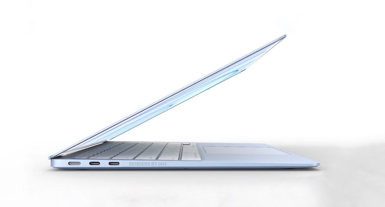 Apple opóźni wydanie MacBook Air z czipem M2 ciekawostki premiera macbook air m2, macbook air z czipem M2, MacBook Air 2022, kiedy MacBook Air 2022  Dziennikarz Bloomberg, Mark Gurman, powiedział, że Apple opóźni wydanie zaktualizowanego MacBooka Air do końca 2022 roku, a nowe 14- i 16-calowe MacBook Pros zostaną wydane dopiero w 2023 roku. macbookair2022 1300x700
