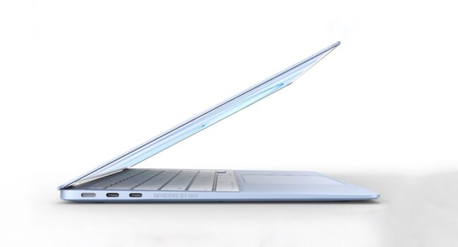 Apple opóźni wydanie MacBook Air z czipem M2 ciekawostki premiera macbook air m2, macbook air z czipem M2, MacBook Air 2022, kiedy MacBook Air 2022  Dziennikarz Bloomberg, Mark Gurman, powiedział, że Apple opóźni wydanie zaktualizowanego MacBooka Air do końca 2022 roku, a nowe 14- i 16-calowe MacBook Pros zostaną wydane dopiero w 2023 roku. macbookair2022 650x350