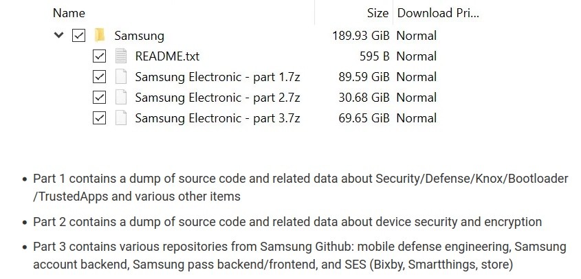 Hakerzy włamali się do Samsunga, wykradli tajne dane i opublikowali je na torrentach ciekawostki Samsung, hakerzy wlamali sie do samsunga, 190 gb danych od samsunga  Grupa hakerów LAPSU$ włamała się na serwer Samsunga i ukradła dane o łącznej objętości około 190 GB. Wcześniej ci sami hakerzy ukradli 1 TB informacji firmie NVIDIA. sams 1