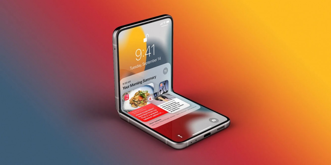 Apple aktywnie testuje iPhone'a z 9-calowym elastycznym ekranem ciekawostki skladany iPhone, iphone z elastycznym ekranem  Autorytatywny informator i analityk TFI Securities, Ming-Chi Kuo, powiedział na Twitterze, że Apple aktywnie testuje urządzenie z 9-calowym elastycznym wyświetlaczem, ale składany iPhone zostanie wydany dopiero w 2025 roku. iphone fold 1