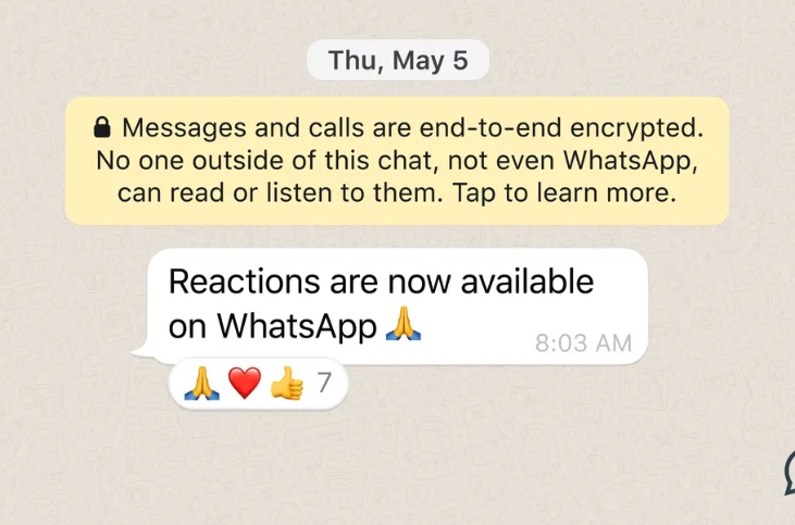 WhatsApp rozpoczął wdrażanie kilku nowych funkcji w aplikacji na iOS ciekawostki WhatsApp  WhatsApp rozpoczął wprowadzanie kilku nowych funkcji w aplikacji dla systemu iOS. Co to za funkcje? Wszystkiego dowiesz się w tym wpisie. whatsapp reaction