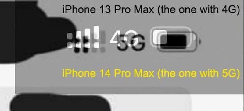 Zobacz jak zmieni się pasek stanu w iPhone 14 Pro Max ciekawostki pasek stanu iPhone 14 Pro Max, iPhone 14 Pro Max  Informator ShrimpApplePro udostępnił zrzut ekranu wykonany na iPhone 14 Pro‌ Max, aby zademonstrować różnice w stosunku do iPhone 13 Pro Max. ip14promax