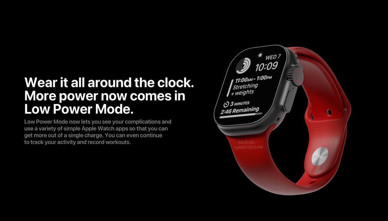 Tak może wyglądać Apple Watch Pro ciekawostki Apple Watch Pro  Dwóch wybitnych twórców koncepcji, Jan Zelbo i Parker Ortolani, połączyło siły, aby stworzyć niewiarygodnie realistyczne rendery Apple Watch Pro. AWPro 4