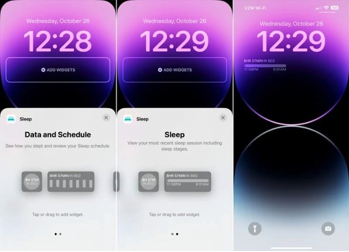 iOS 16.2 wprowadza widżet Sleep na ekranie blokady ciekawostki widget sleep, widget sen, iOS 16.2  iOS 16.2 dodaje nowy widżet Sleep na ekranie blokady iPhone. Jak wygląda? Screeny z systemu możecie zobaczyć w tym wpisie. Zapraszamy! sleep widget