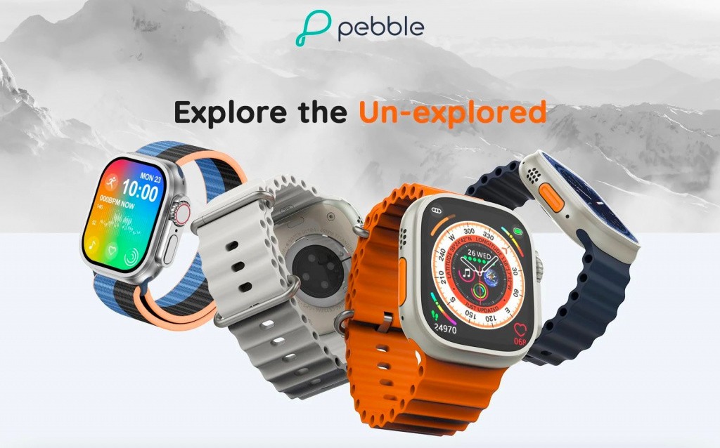 Legendarny Pebble powraca… z kopią Apple Watch Ultra ciekawostki Pebble Cosmos Engage, Pebble  W Indiach prezentowano smartwatch marki Pebble, który jest kopią Apple Watch Ultra. Co ciekawe cena zegarka to jedyne 50 dolarów. aw1