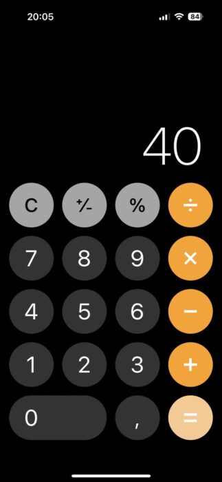 7 ukrytych funkcji kalkulatora na iPhone o których być może nie wiedziałeś poradniki, ciekawostki ukryte funkcje kalkulatora na iphone, kalkulator na iPhone, Kalkulator  Kalkulator istnieje na iPhone od najwcześniejszych wersji iOS. Jednak nie wszyscy właściciele smartfonów Apple wiedzą o jego ukrytych funkcjach. kal8 323x700
