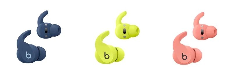 Beats Fit Pro, nadchodzą nowe kolory ciekawostki Beats Fit Pro  Według najnowszych doniesień, Apple planuje wypuścić słuchawki Beats Fit Pro w nowych kolorach Volt Yellow, Coral Pink i Tidal Blue. beats