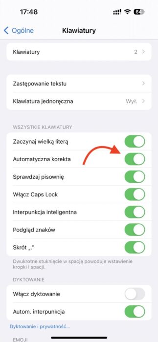 Właściciele iPhone wściekli na autokorektę iOS ciekawostki wyłączenie, użytkownicy, tekst, sztuczna inteligencja, słownictwo, skargi, poprawki, personalizacja, kontekst, klawiatura, iPhone, iOS 16, frustracja, Autokorekta, Apple  Ostatnio w sieci pojawiło się wiele skarg i narzekań ze strony użytkowników iPhone'ów na działanie autokorekty w systemie operacyjnym iOS 16. kor1 323x700