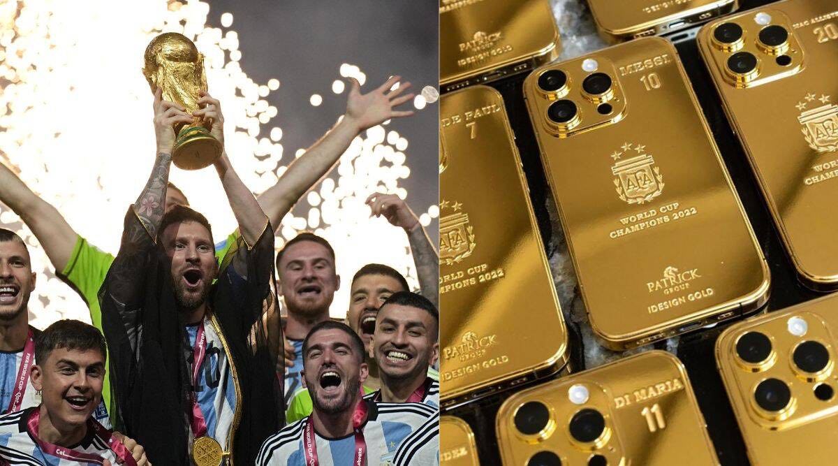 Lionel Messi obdarowuje drużynę Argentyny złotymi iPhone'ami ciekawostki złote iPhone dla całej drużyny Argentyny, złote iPhone, Lionel Mess kupił złote iPhone, Lionel Mess  Lionel Messi, legendarny argentyński piłkarz, znany jest nie tylko z swoich niezwykłych umiejętności na boisku, ale również z ogromnej hojności. messi