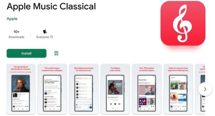 Aplikacja Apple Music Classical dostępna na Androida ciekawostki Wyszukiwanie, utwory, subskrypcja, Playlisty, platforma, muzyka klasyczna, kompozytorzy, interfejs użytkownika, Google Play, Google, dyrygenci, Apple Music Classical, Apple, Aplikacja, Android  Apple kontynuuje swoje dążenie do ekspansji na rynek Androida, wprowadzając najnowsze rozwiązanie, Apple Music Classical, na platformę Google. am android