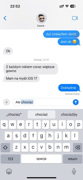 System iOS 17 - polskie screeny ciekawostki nowości w iOS 17, iOS 17 polskie screeny, iOS 17, co nowego w iOS 17  Zgodnie z wcześniejszymi zapowiedziami jako jedni z pierwsych w Polsce mamy dla was polskie screeny z najnowszego systemu iOS 17! Miłego oglądania! ios17 8 323x700