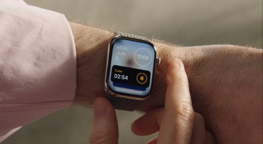 System watchOS 10 oficjalnie zaprezentowany ciekawostki zegarki, zdrowie psychiczne, watchOS 10, tarcza zegarka, System operacyjny, stres, Sport, Premiera, Nowości, nastroj, krótkowzroczność, kondycja fizyczna, interfejs, informacje, ChatGPT Apple, Aplikacje  Firma Apple zaprezentowała najnowszą wersję swojego systemu operacyjnego dla zegarków, watchOS 10. Oto przegląd wszystkich nowości. watchOS 10 10