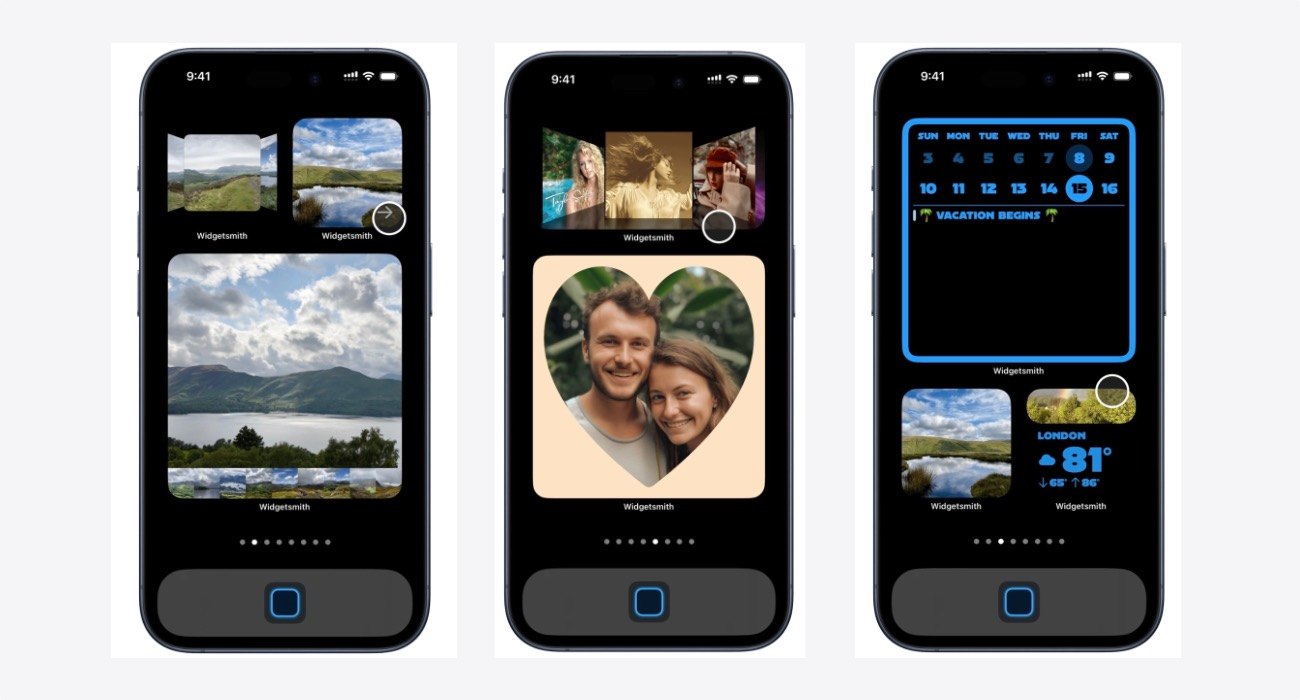 Aplikacja Widgetsmith przenosi ekran główny iPhone'a z iOS 17 na wyższy poziom ciekawostki Widgetsmith, iPhone, iOS 17  Widgetsmith wprowadza innowacje dla użytkowników iPhone'ów z systemem iOS 17, które przenoszą ekran główny smartfona Apple na wyższy poziom. wid1