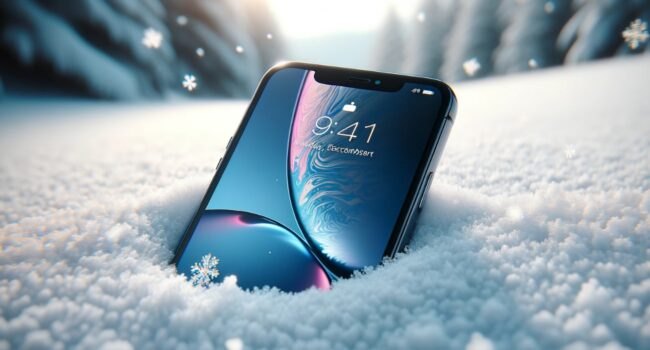 iphone snieg
