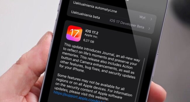iOS 17.2 dodaje obsługę ładowania Qi2 w iPhone 13 i 14 ciekawostki Qi2, iPhone 14, iPhone 13, iOS 17.2  iOS 17.2 wprowadza wiele nowości. Jedną z nich jest wsparcie dla standardu ładowania bezprzewodowego Qi2 na modelach iPhone 13 i iPhone 14. 
 iOS17.2 lista 650x350
