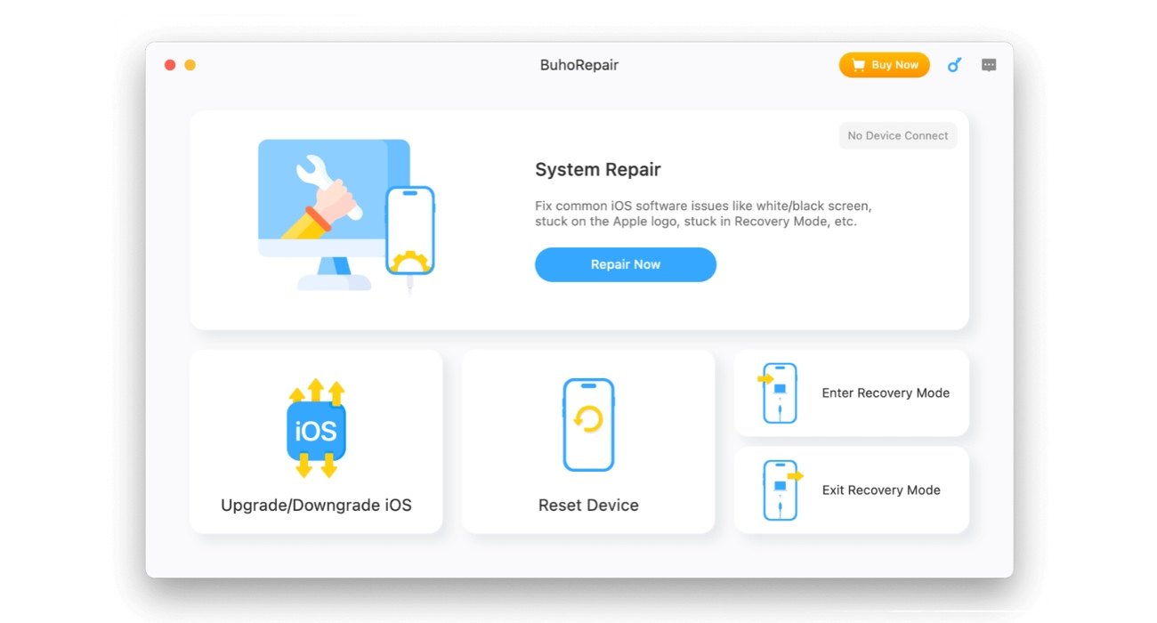 BuhoRepair: Skuteczne narzędzie do naprawy systemu iOS gry-i-aplikacje, ciekawostki recenzja aplikacji BuhoRepair, BuhoRepair download, BuhoRepair  BuhoRepair to prosty i skuteczny program do naprawy systemu iOS, który pomaga rozwiązać powszechne problemy z systemem iPhone'a w ciągu kilku minut. Buho 1