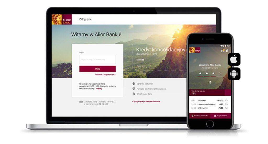 AliorBank 1 1024x551 - Alior Bank udostępnił nową bankowość internetową ?i mobilną wszystkim klientom