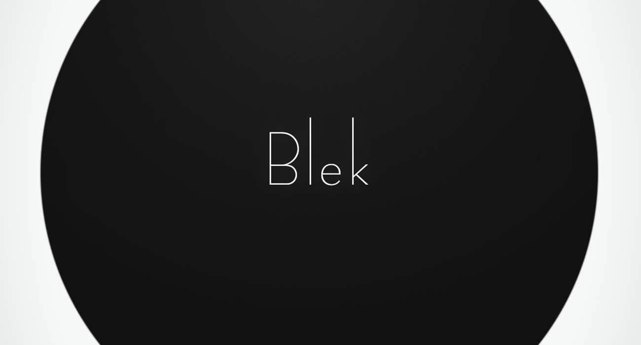 Blek 1 - Blek, czyli inny wąż dziś dostępny w AppStore za darmo