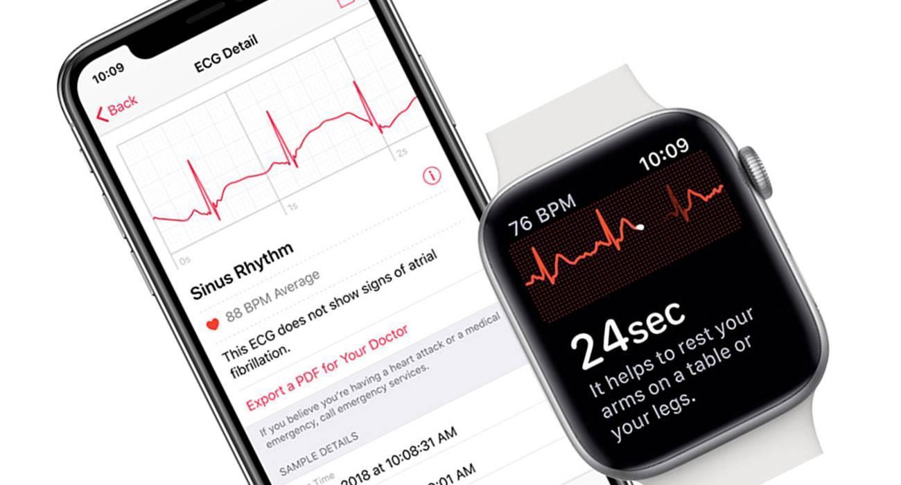 EKG 6 - Oto pełna lista krajów Europy w których najnowsza wersja watchOS 5.2 aktywuje funkcję EKG
