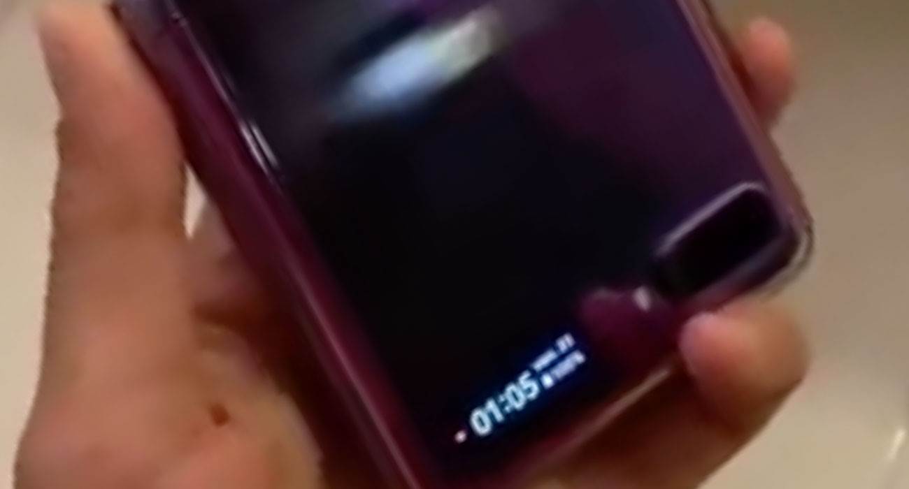GalaxyZ 1 - Nowy "składak" Samsung Galaxy Z Flip po raz pierwszy zaprezentowany na filmie