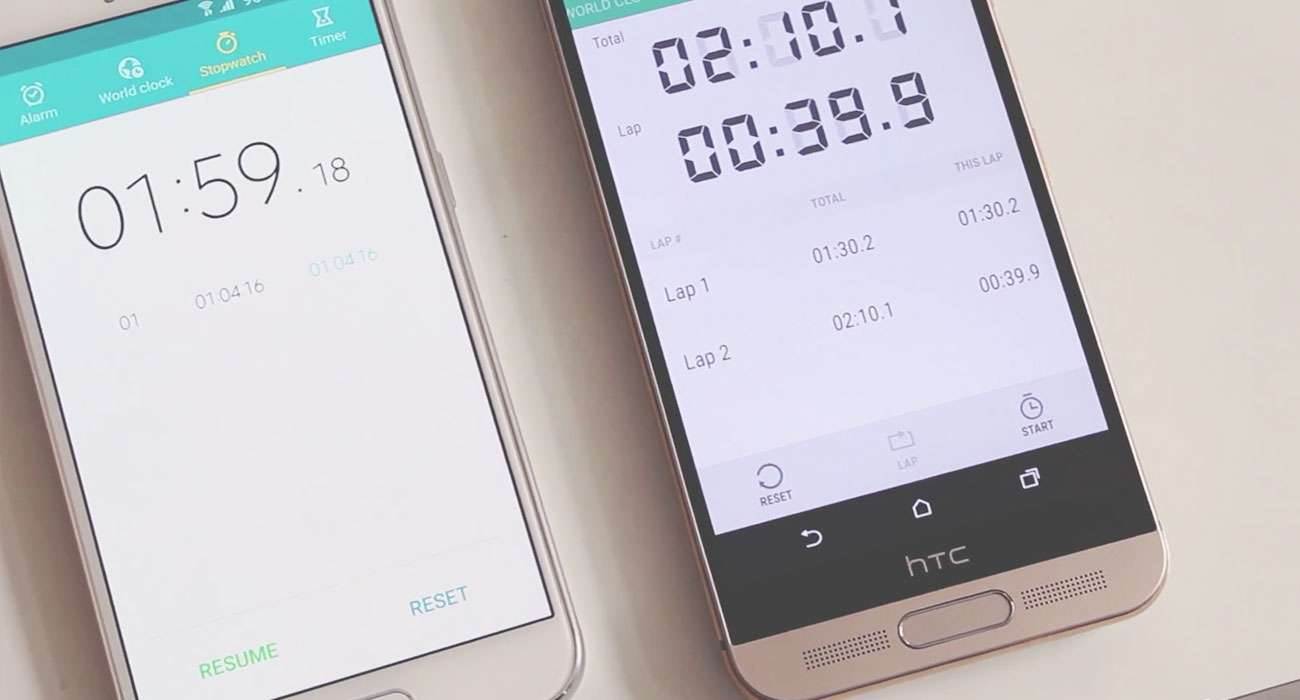 HTC 9 - iPhone 6 vs HTC One M9 Plus vs Galaxy S6 - test szybkości otwierania aplikacji
