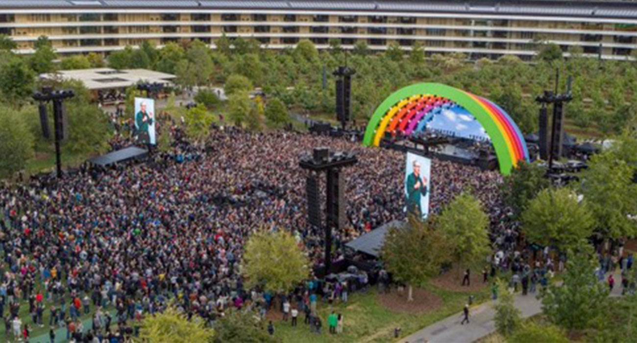 LadyGaga 2 - Koncert Lady Gaga z okazji oficjalnego otwarcia Apple Park