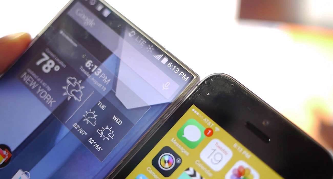 Sharp 1 - Sharp AQUOS Crystal vs iPhone 5S - krótkie porównanie na filmie