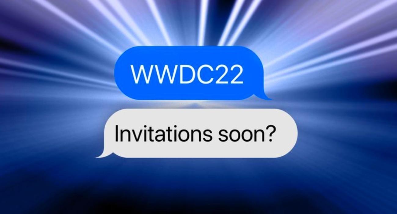 WWDC2022 3 - Zaproszenia na WWDC22 zostaną wysłane w przyszłym tygodniu?