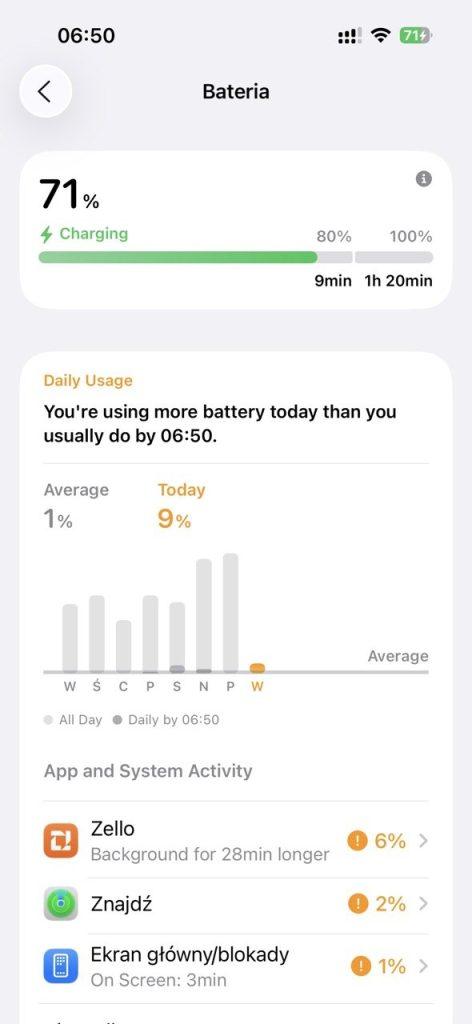 bateria 2 472x1024 - iOS 26 wprowadza Battery Intelligence - co to i jak działa?