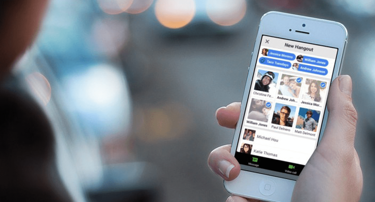 google hangout ios 1 - Google aktualizuje Hangouts do iOS 7