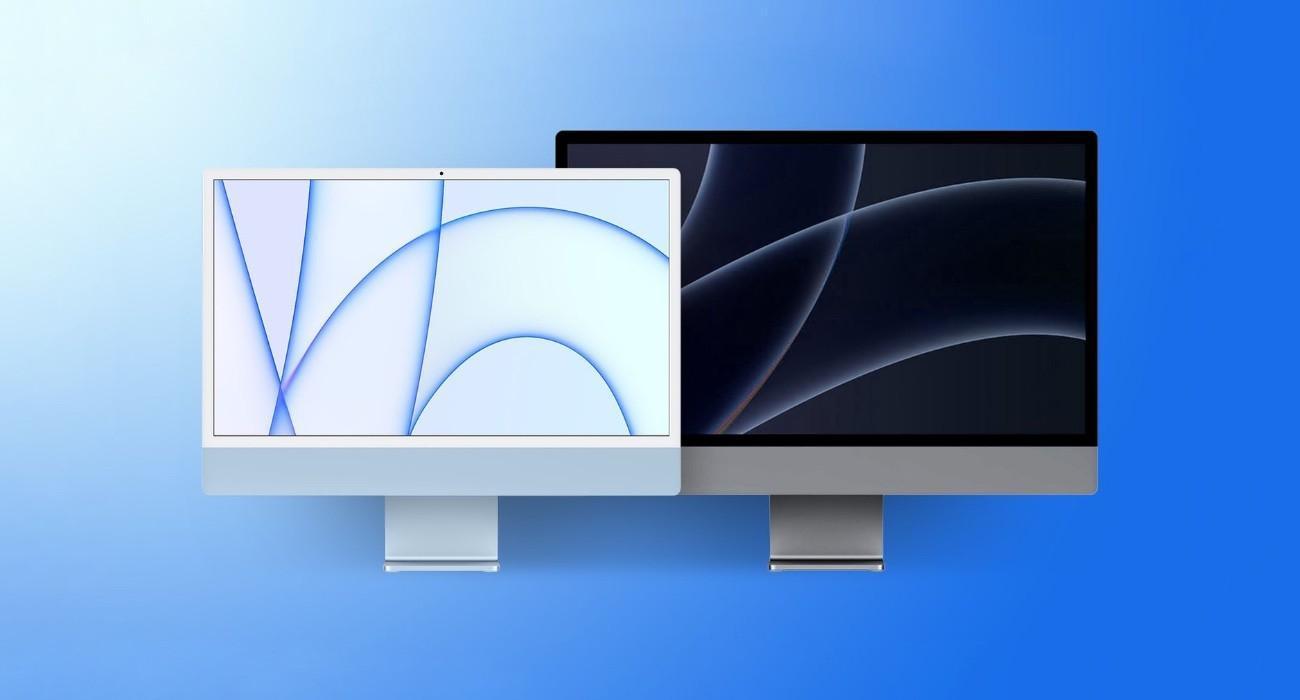 imac|imac m1 poziome linie