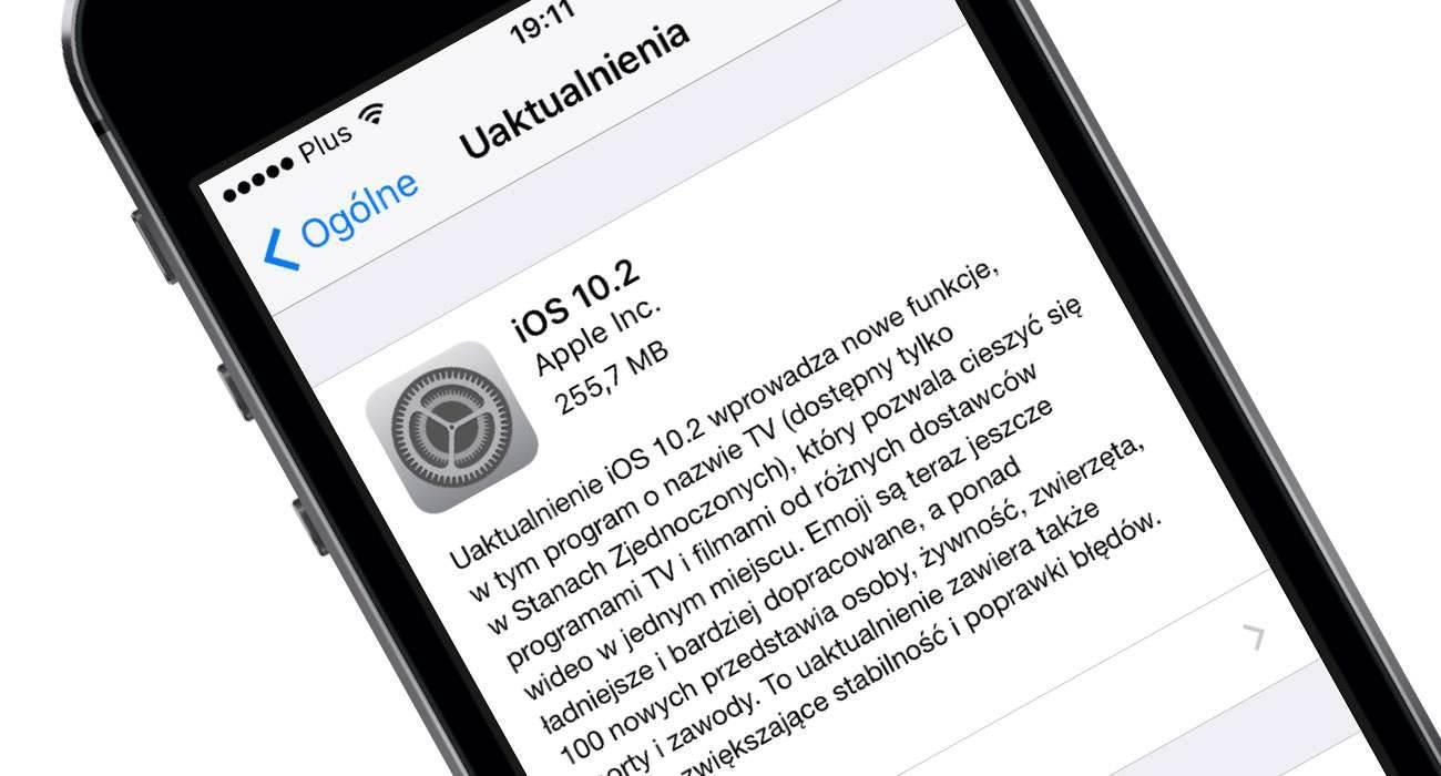 iOS102 2 1 - Apple udostępniło finalną wersję iOS 10.2 - lista zmian