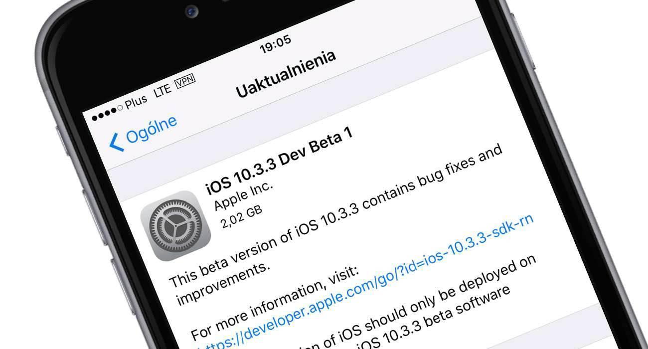 iOS1033 1 - Odkryto cztery niebezpieczne błędy w iOS 10.3.3 beta 1